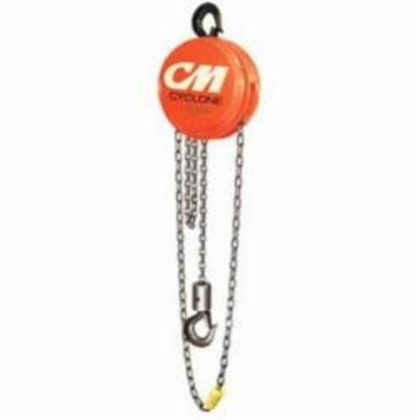Cyclone 646 Hand Chain Hoist, 05 Ton Load, 20 Ft H Lifting, 1278 In Min Between Hooks, Cm, Mfr#: 4733